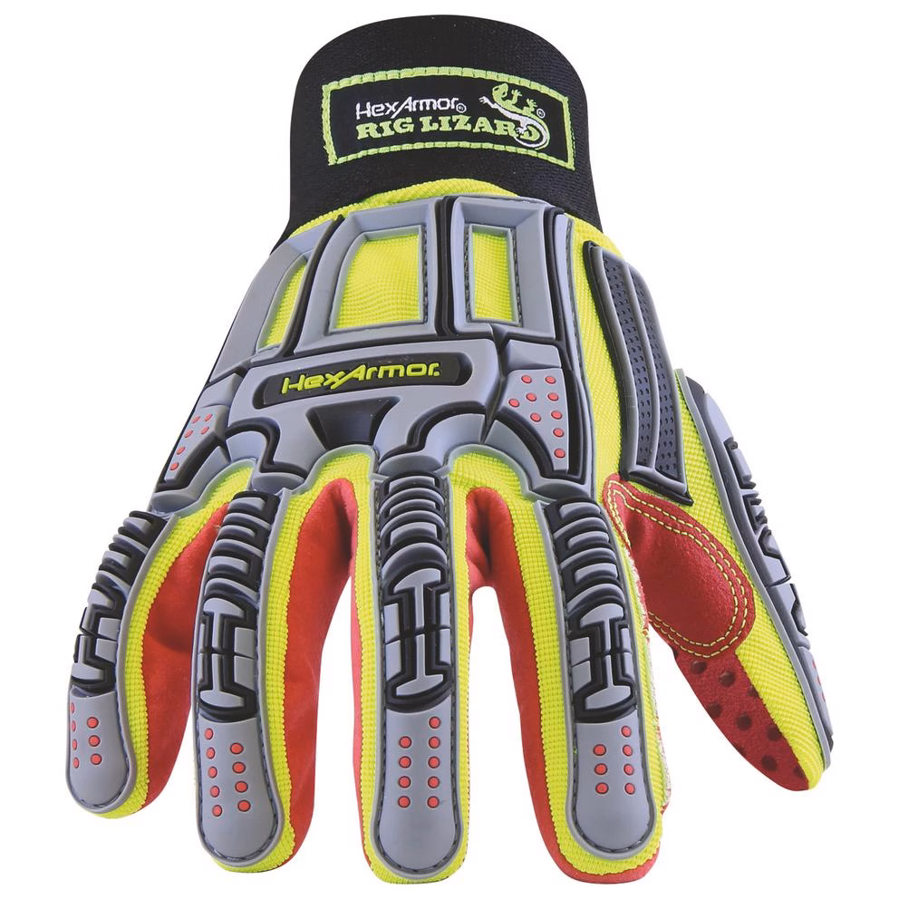 Koruyucu Eldivenler | Darbelere karşı dayanıklı eldiven HexArmor® Rig Lizard® Mud Grip+® 2039