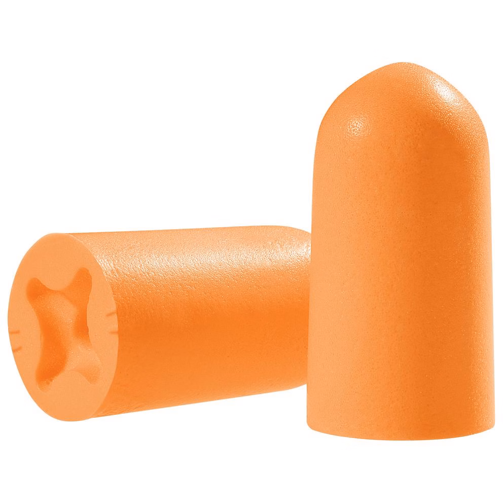 uvex x-fit XL tek kullanımlık işitme koruyucu kulak tıkaçları, 200 çift, her biri çift olarak ayrı paketlenir
