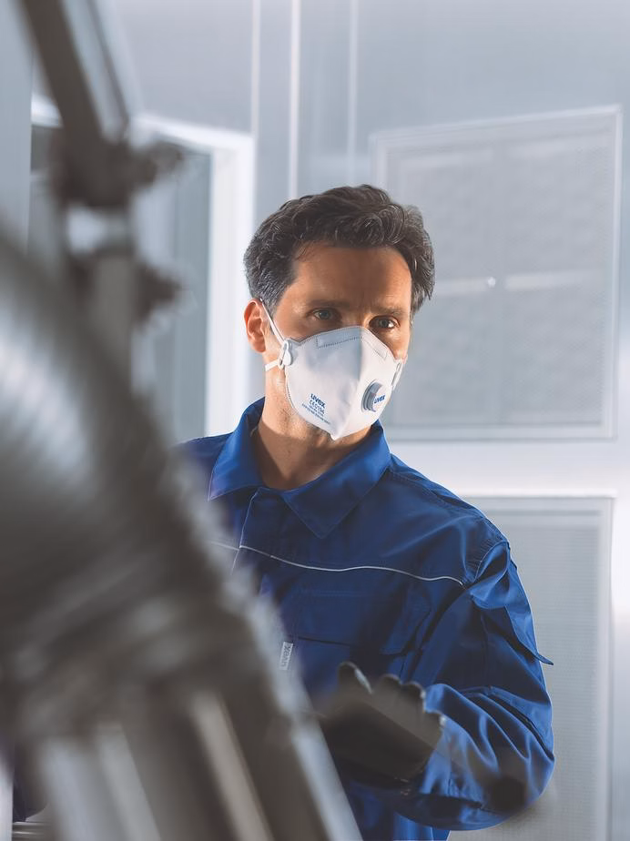 Solunum Koruması | uvex silv-Air c 3110 FFP1 katlanır maske