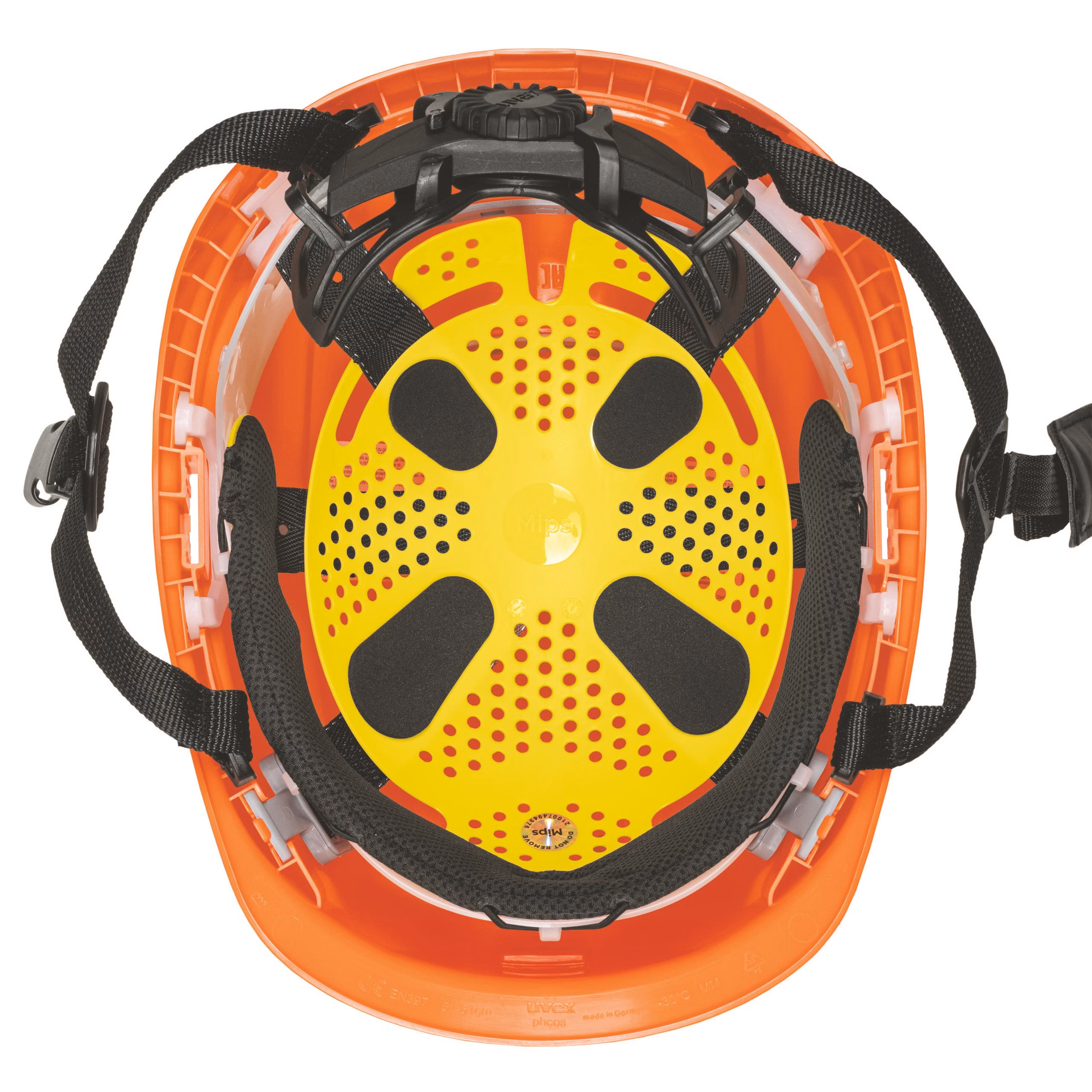 Koruyucu Baretler | uvex pheos S-KR Mips® reflektörlü turuncu