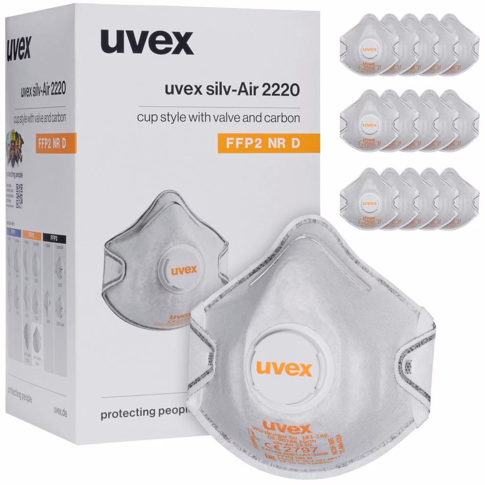 Solunum Koruması | uvex silv-Air c 2220 FFP2 kalıplı maske