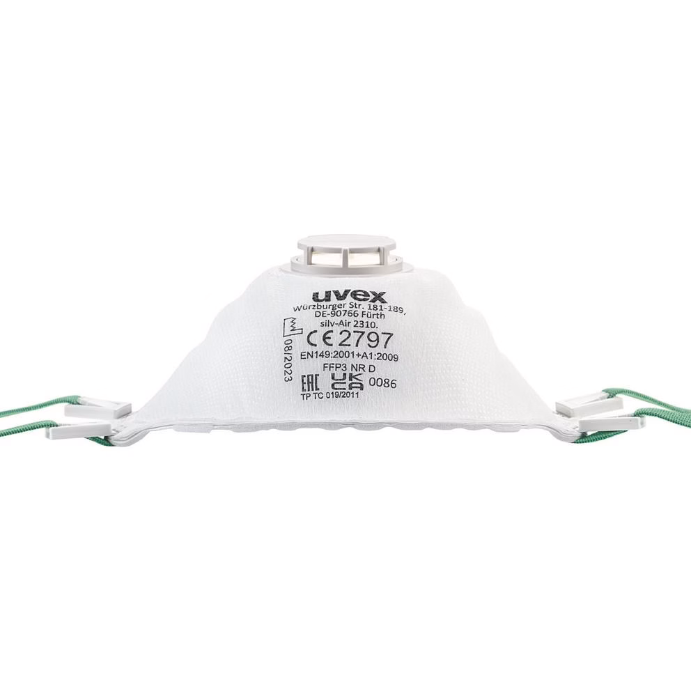 Solunum Koruması | FFP3 solunum koruyucu kalıplı maske uvex silv-Air c 2310 planet