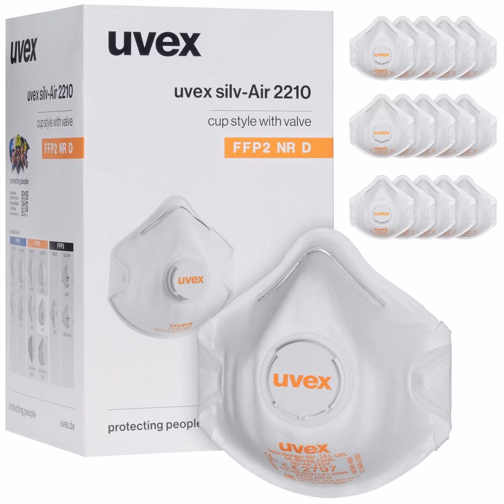 Solunum Koruması | uvex silv-Air c 2210 FFP2 kalıplı maske