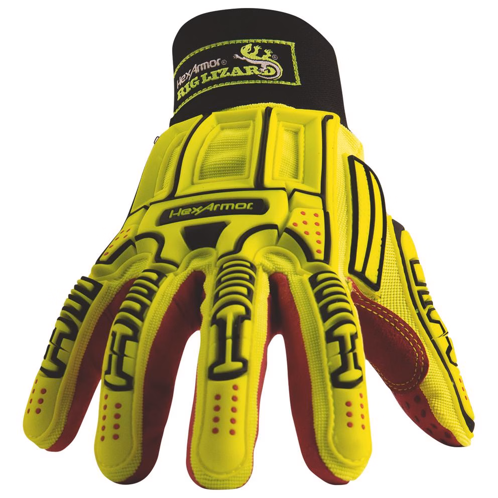 Koruyucu Eldivenler | Darbelere karşı dayanıklı eldiven HexArmor® Rig Lizard® Mud Grip+® 2038