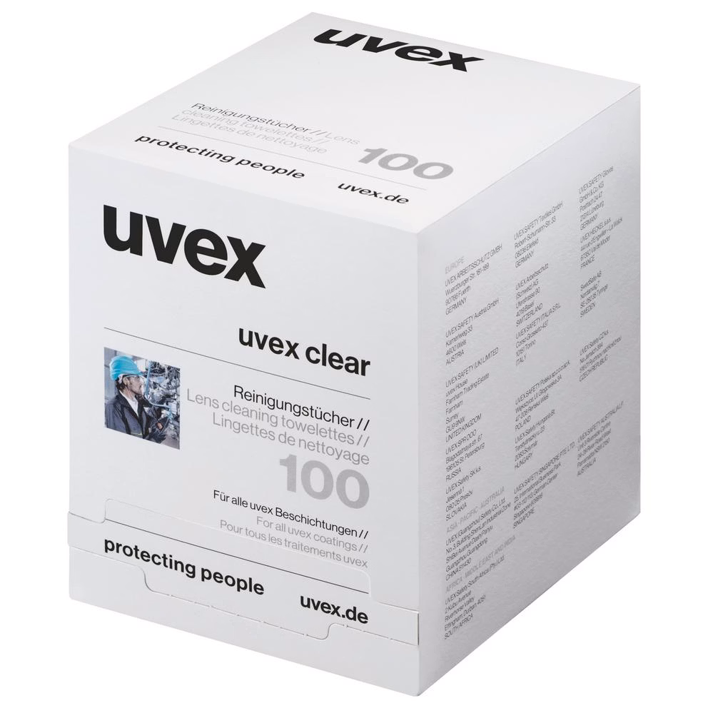 uvex cam temizleme mendilleri
