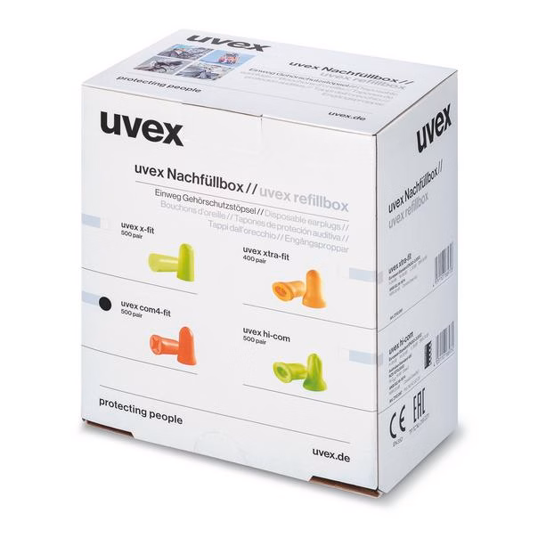 İşitme Koruması | uvex hi-com tek kullanımlık kulak tıkaçları