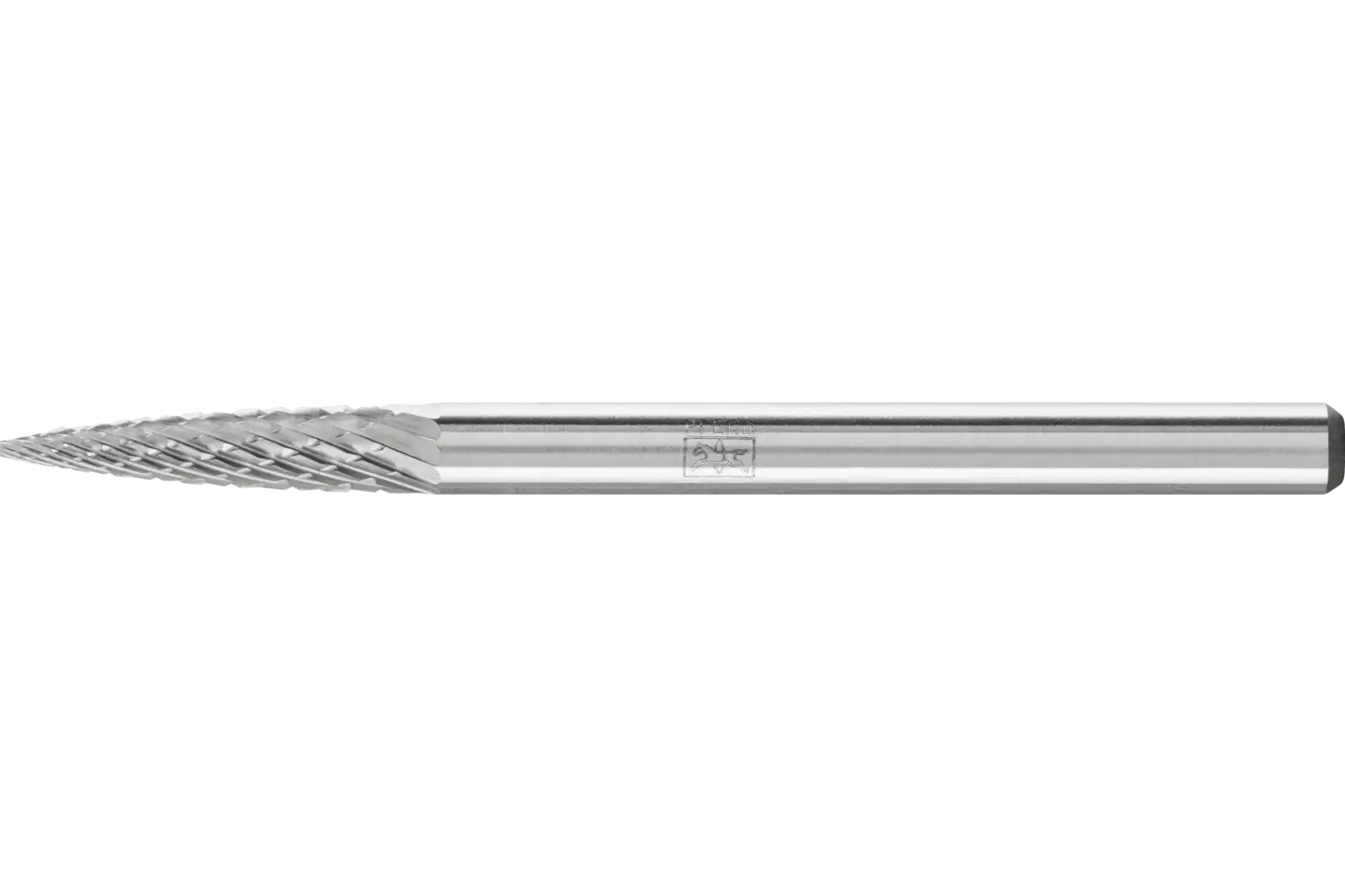 Genel kullanım için tungsten karbür frezeler, kesim 4, sivri uçlu ağaç şekli SPG