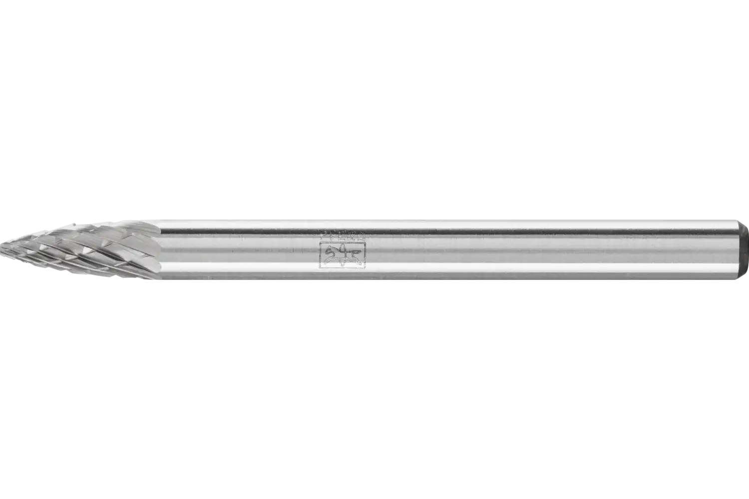 Genel kullanım için tungsten karbür frezeler, kesim 3 PLUS, sivri uçlu ağaç şekli SPG