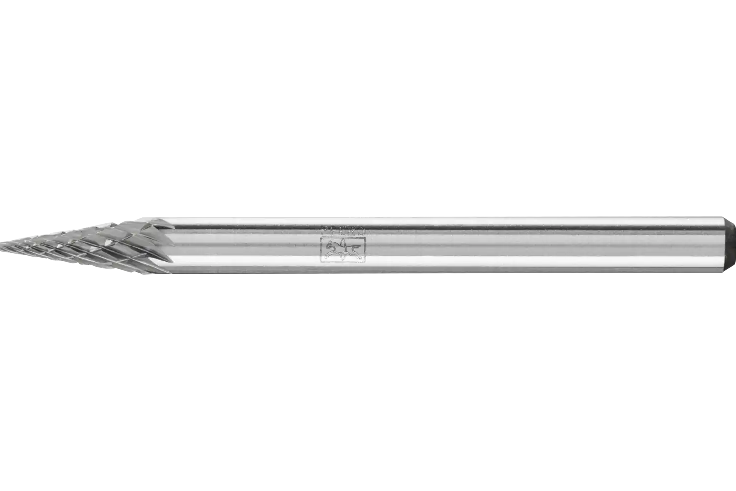 Genel kullanım için tungsten karbür frezeler, kesim 3 PLUS, konik uçlu şekil SKM
