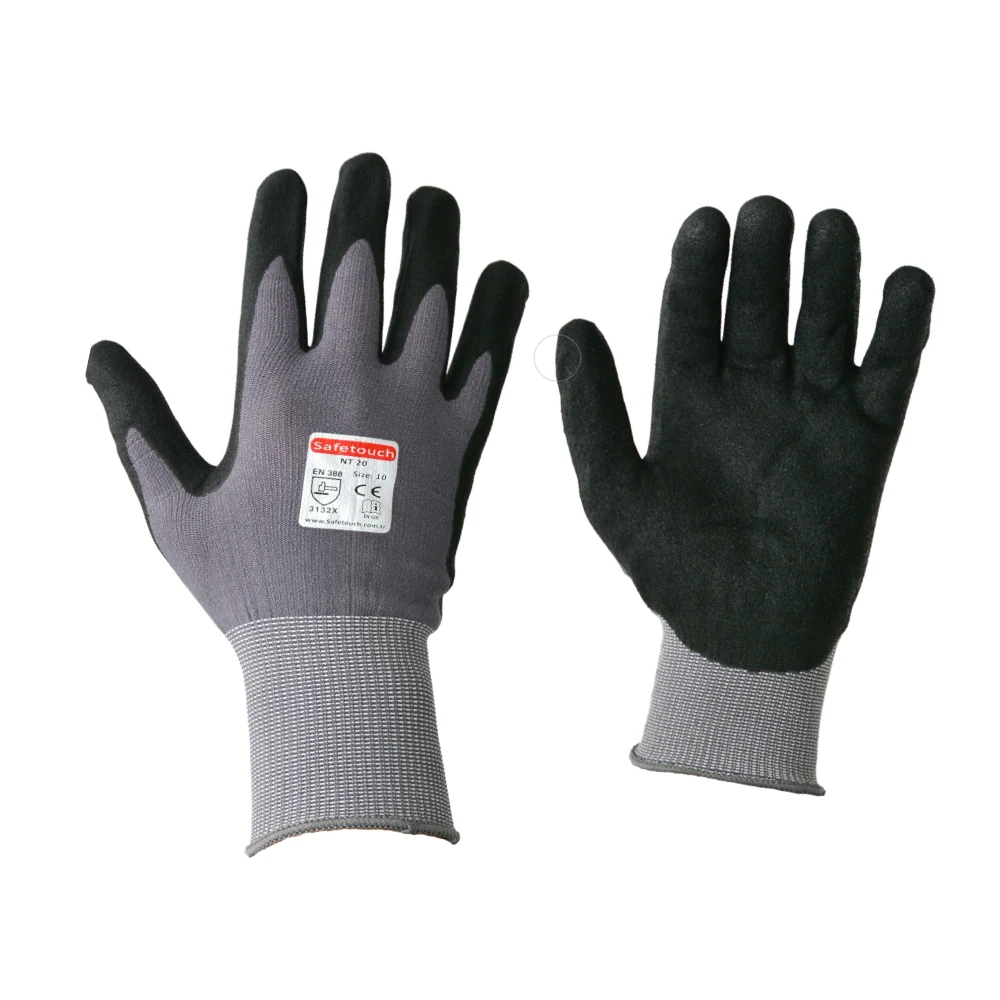 SAFETOUCH NT20 köpük nitril eldiven ürün görseli
