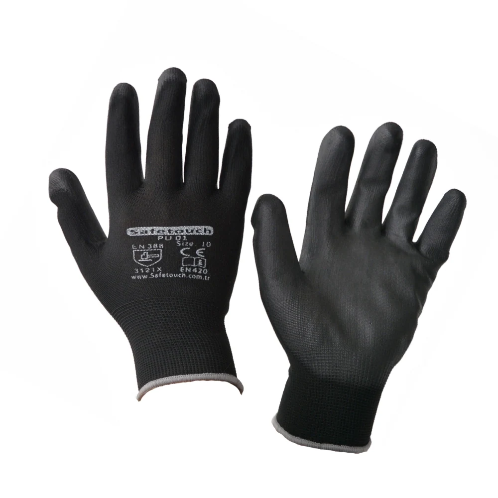 SAFETOUCH PU01 PU polyester eldiven ürün görseli
